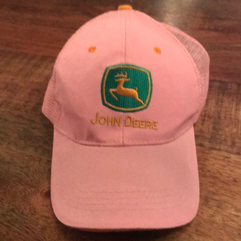 John Deere Pink SnapBack Hat